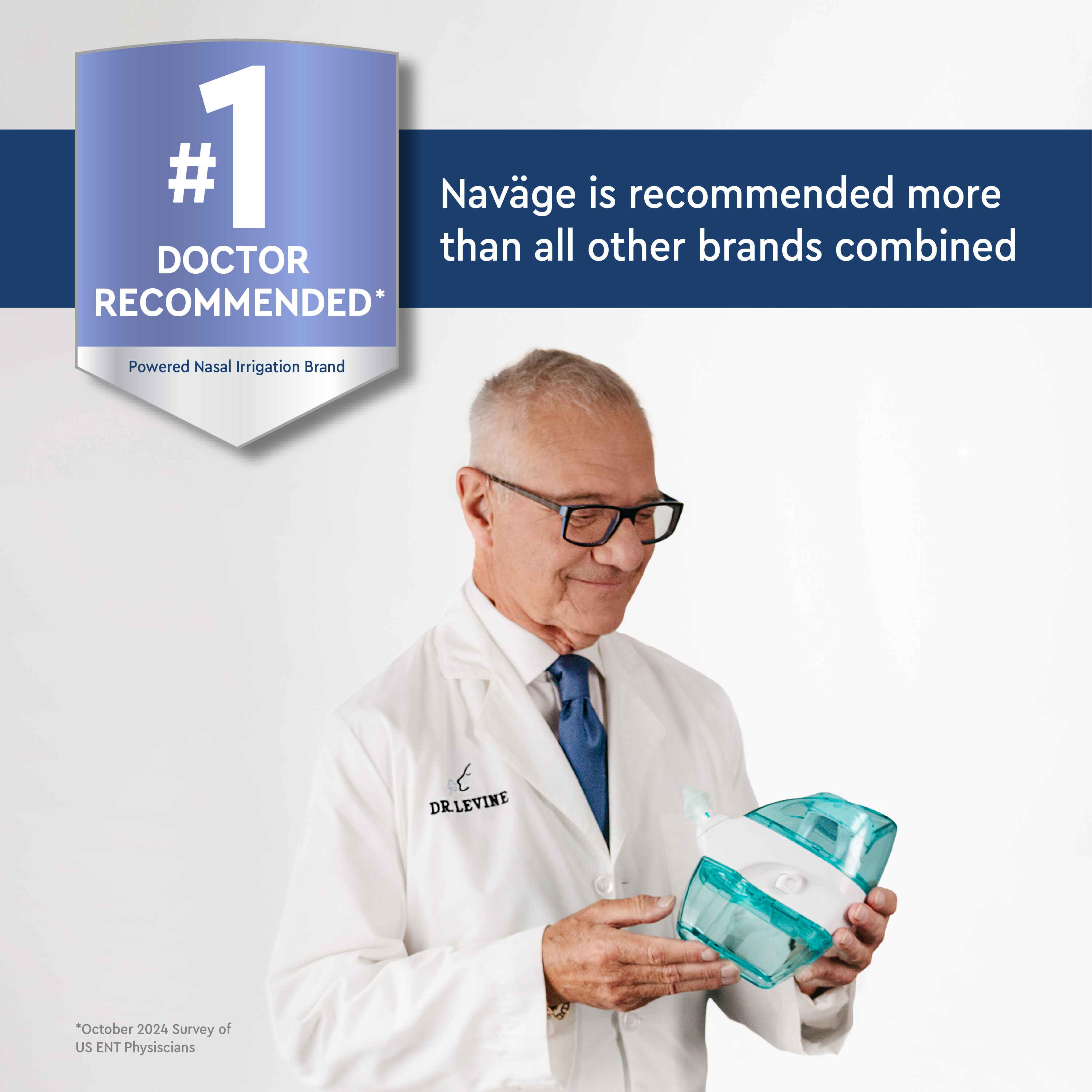 Paquete multiusuario Navage: limpiador de nariz, 20 cápsulas SaltPod, segundo muelle nasal, segundo par de almohadas para la nariz