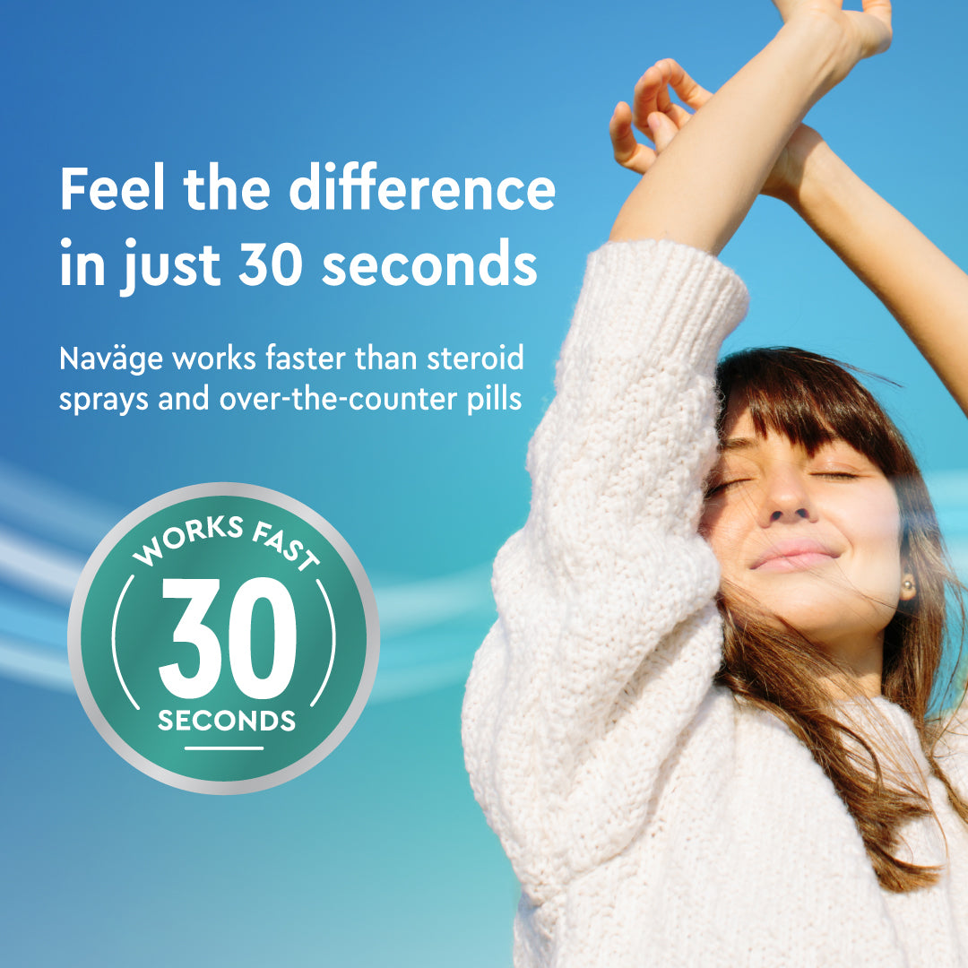 Paquete multiusuario Navage: limpiador de nariz, 20 cápsulas SaltPod, segundo muelle nasal, segundo par de almohadas para la nariz