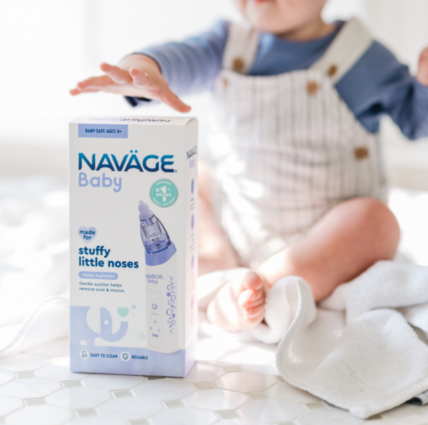 Paquete de inicio Navage: limpiador de nariz y 20 cápsulas SaltPod