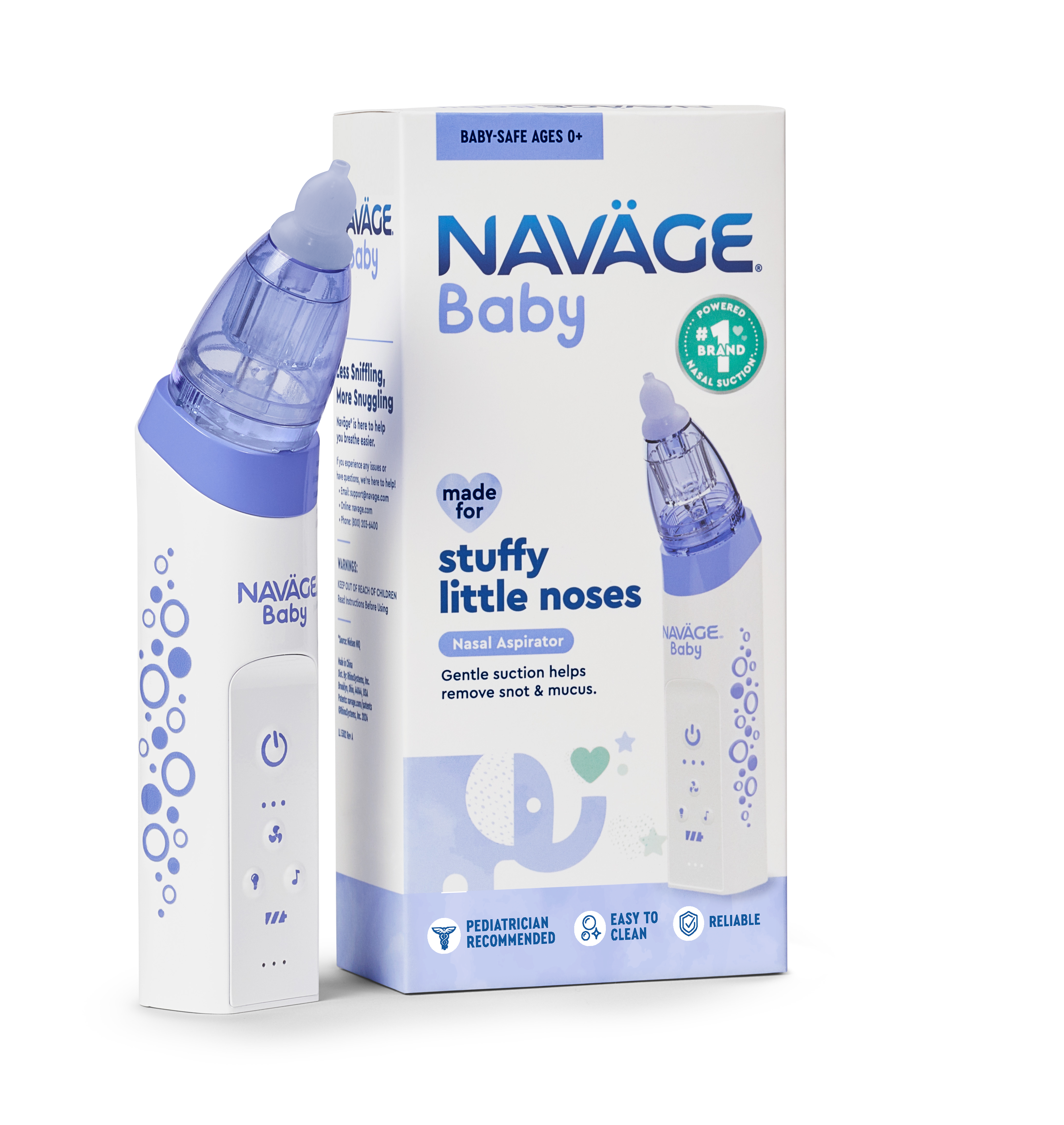 Paquete de inicio Navage: limpiador de nariz y 20 cápsulas SaltPod