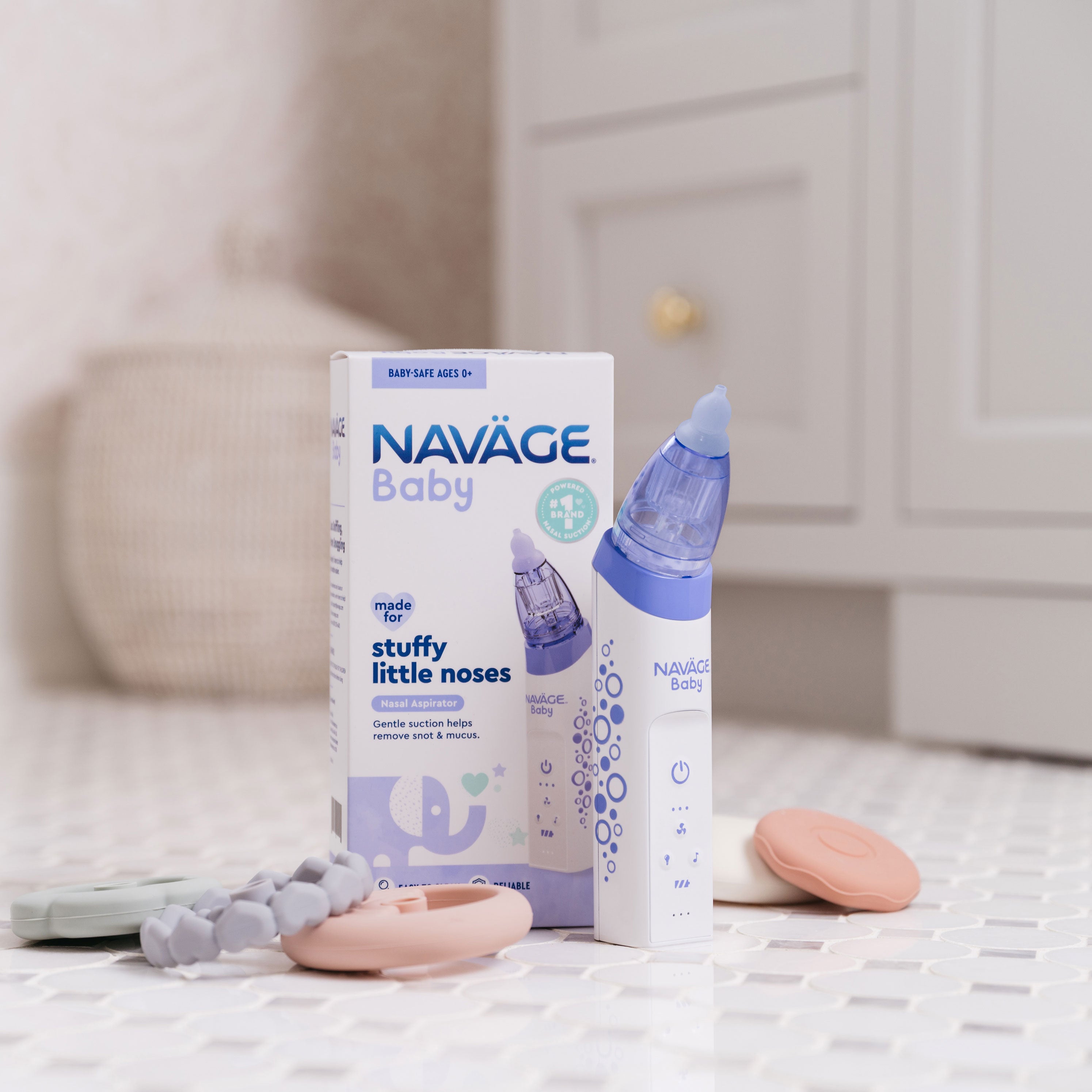 Paquete de inicio Navage: limpiador de nariz y 20 cápsulas SaltPod