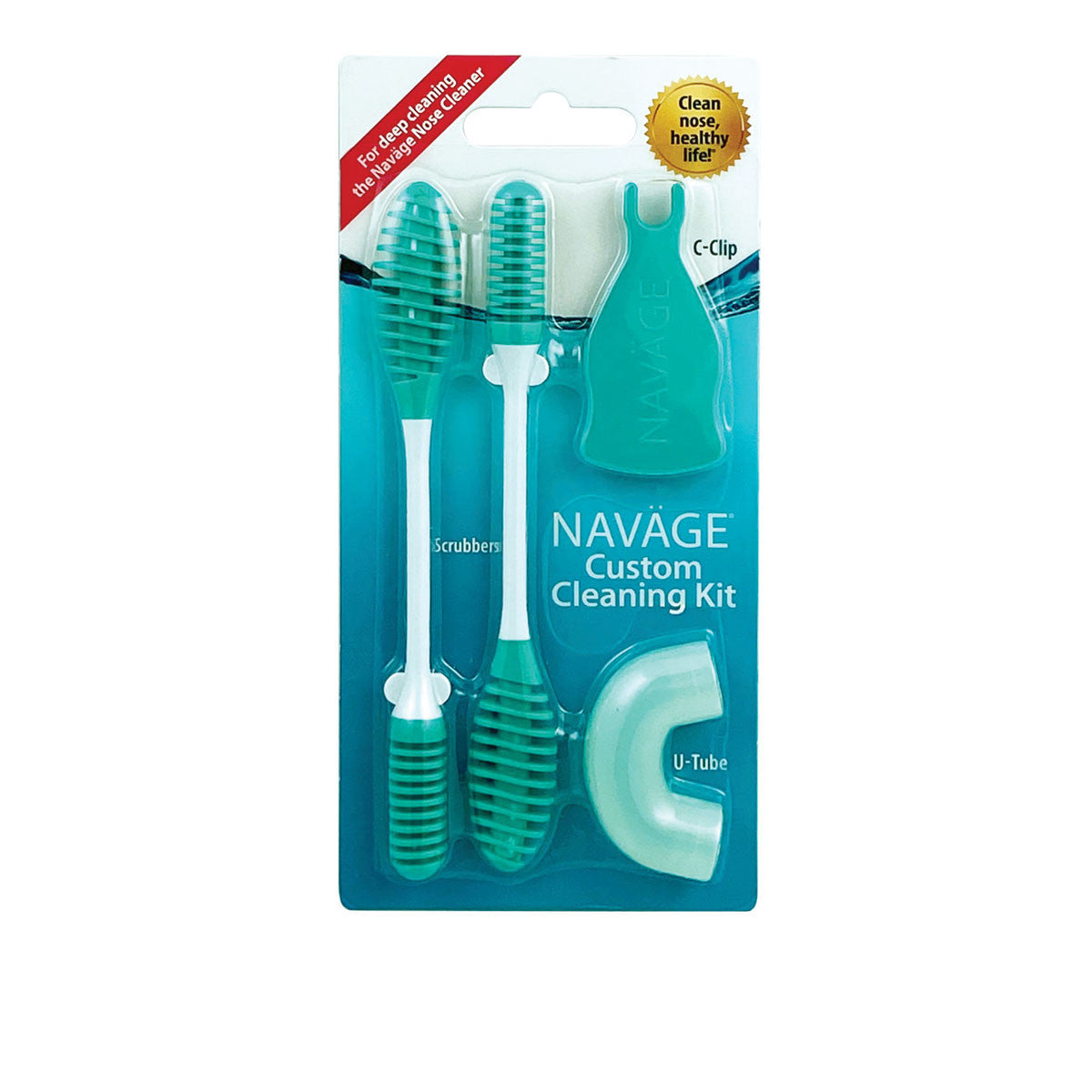 Navage Essentials Plus Bundle : nettoyant pour le nez, 20 Capsules de sel, support de comptoir, kit de nettoyage personnalisé
