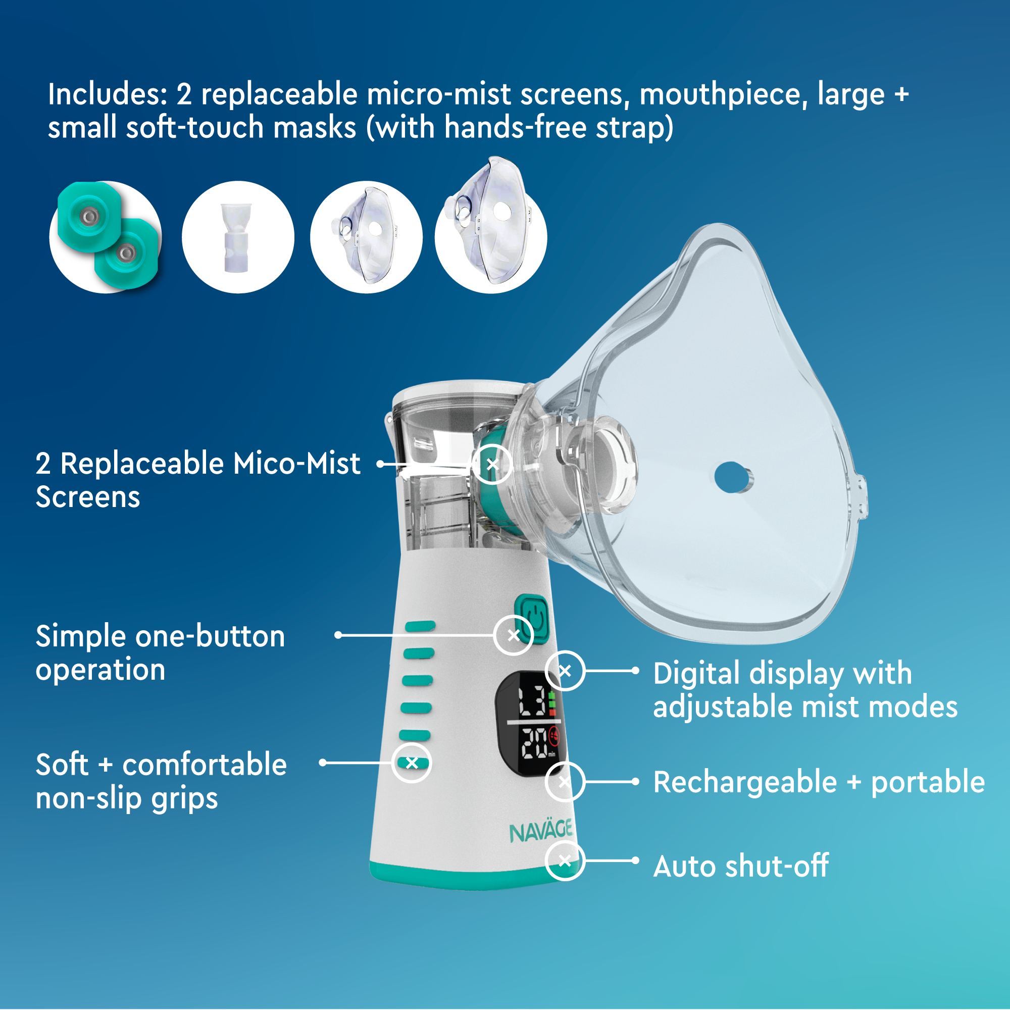 Naväge Portable Nebulizer