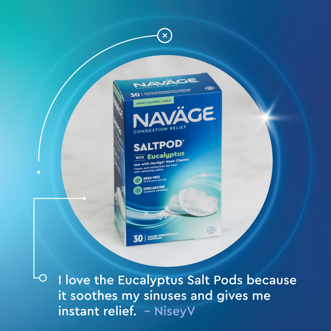 Naväge Eucalyptus SaltPod 30-Pack