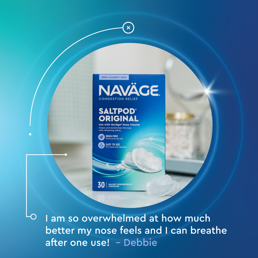Navage Box Navage SaltPods 30-Pack | Original Saline Capsules