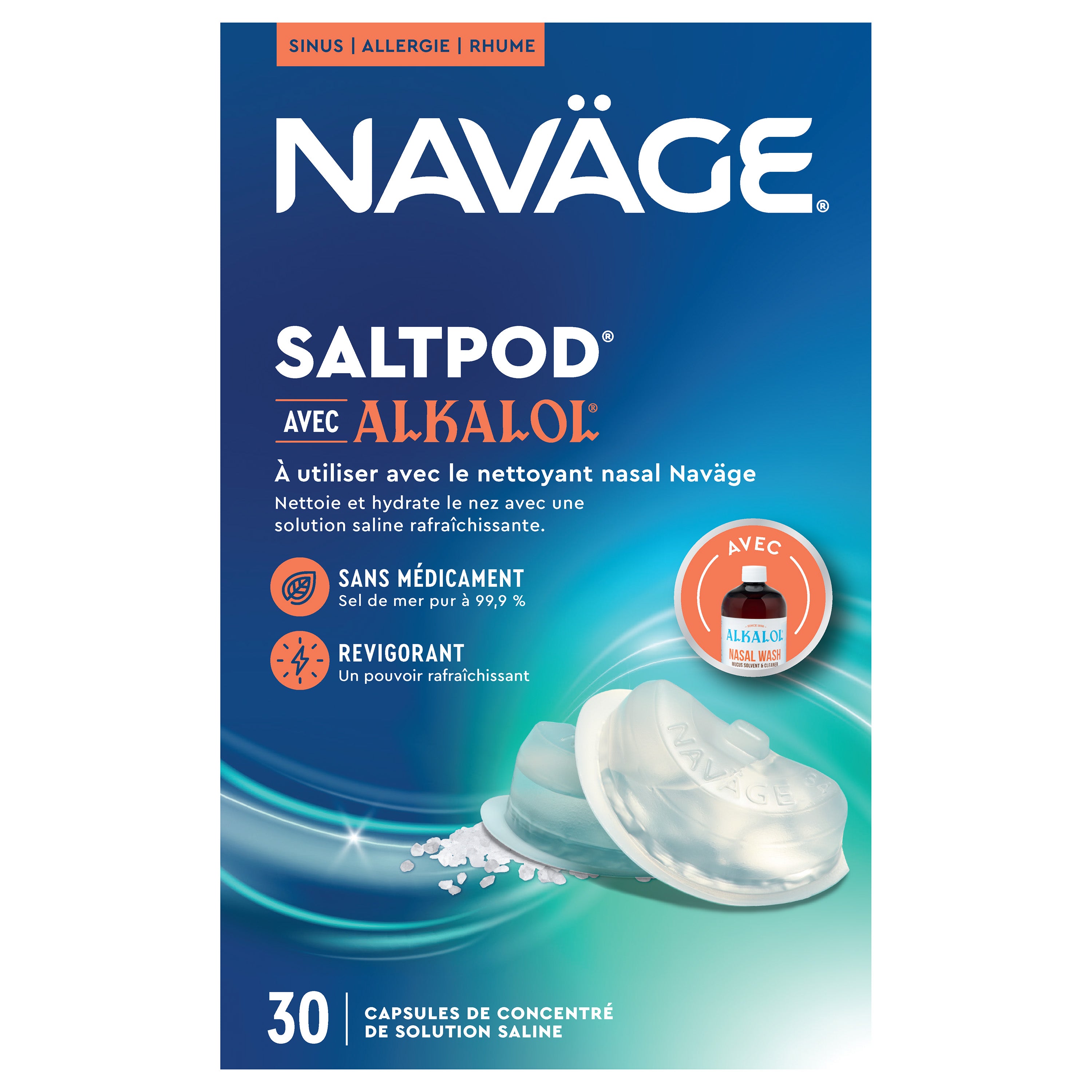 Naväge Alkalol SaltPod 30-Pack
