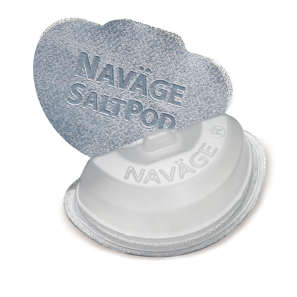 Paquete Navage Essentials: limpiador de nariz, 20 SaltPods, Countertop Caddy de tres niveles